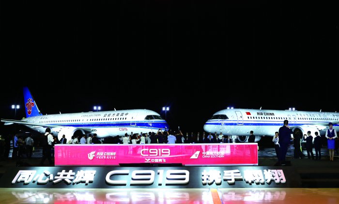 國航南航接收首架大飛機 C919邁入多用戶多機隊運營新階段