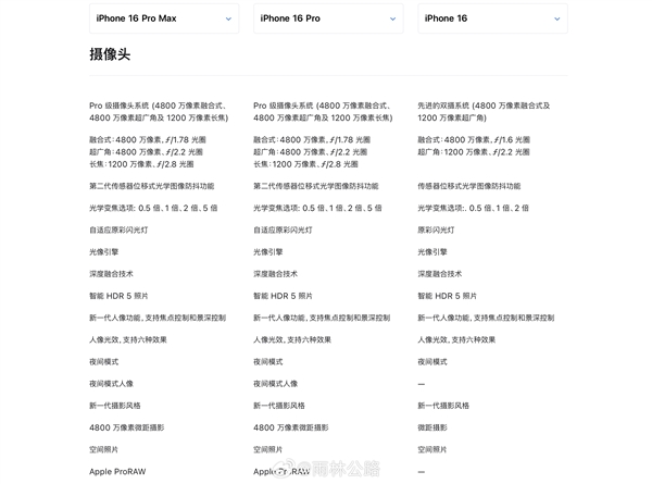 蘋果官網(wǎng)刪除iPhone 16后置鏡頭配備抗反射鏡頭涂層：實測相機鬼影還在  第4張